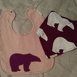 Milkbarn/zebi baby bibs